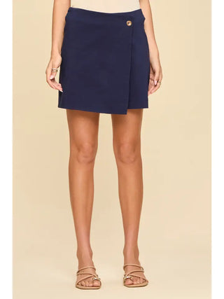 All In A Day Skort- Navy