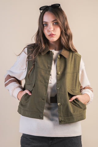 Next Adventure Vest- Olive