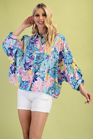 Painted Petals Top