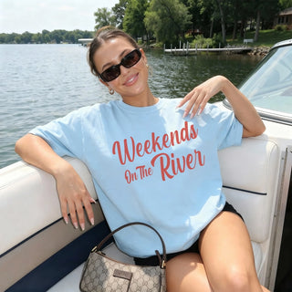 Weekends On The River Tee