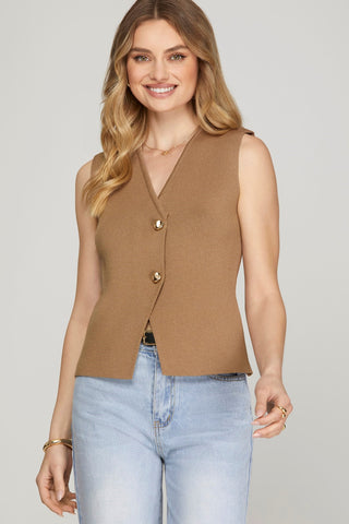 The Kaydence Top- Mocha