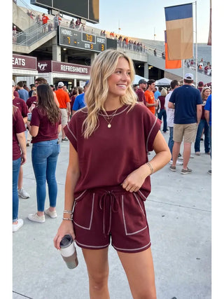 Scuba Game Day Set- Maroon