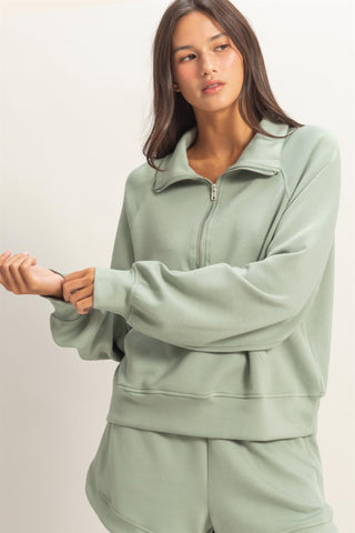 Scuba Pullover- Sage
