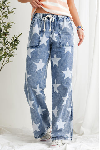 Firecracker Star High Waist Jean