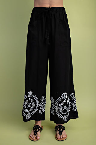 The Gentle Grace Pants- Black