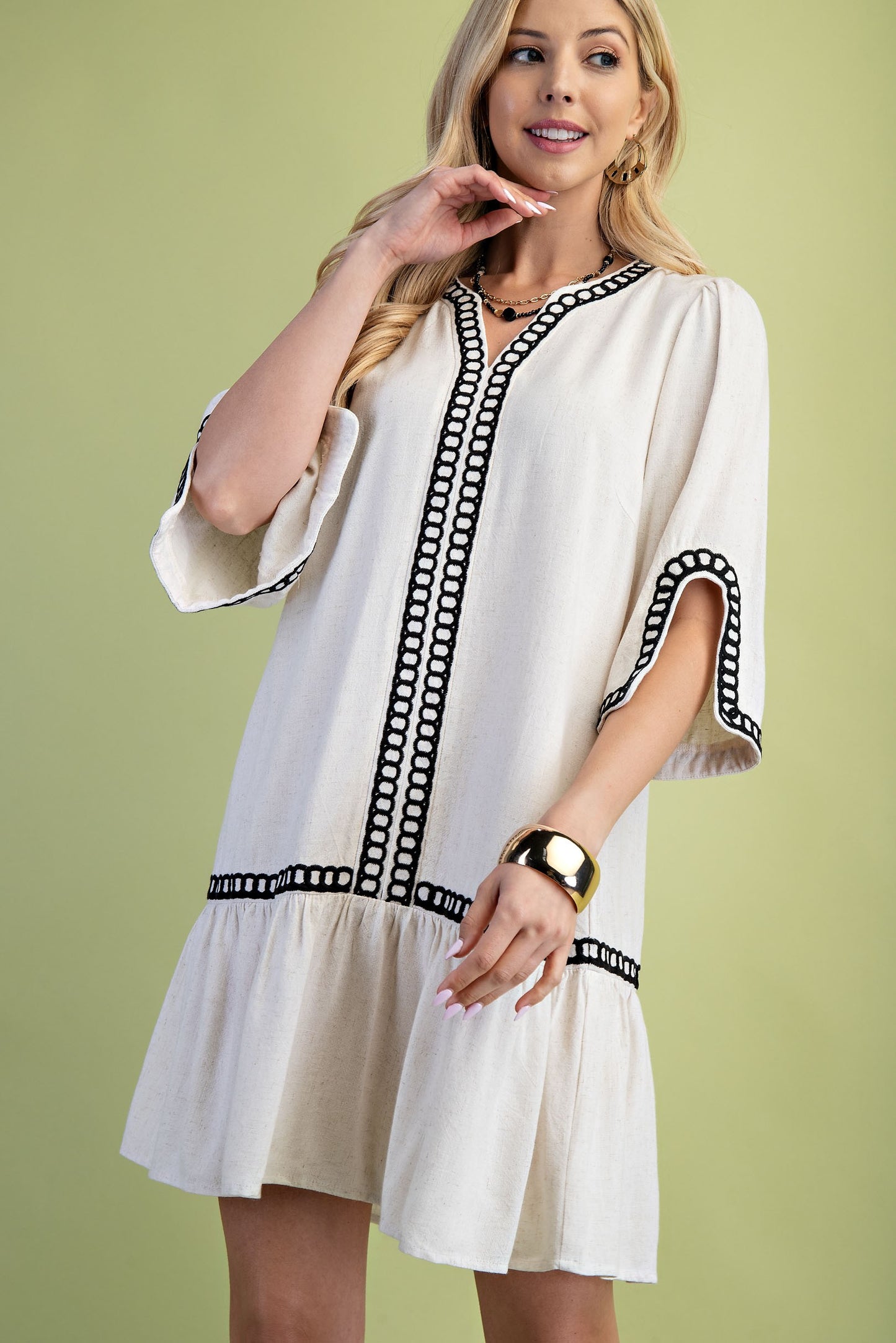 The Keepsake Dress- Cream