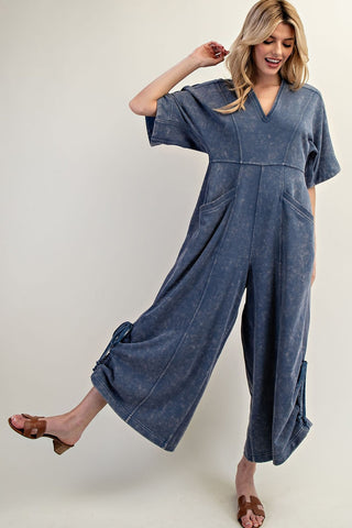 The Birdie Jumpsuit- Denim