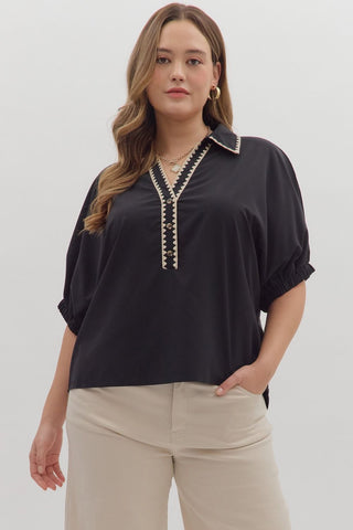 Vicari Date Top- Black