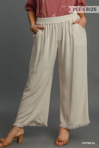 Curvy Power Hour Pants- Cream