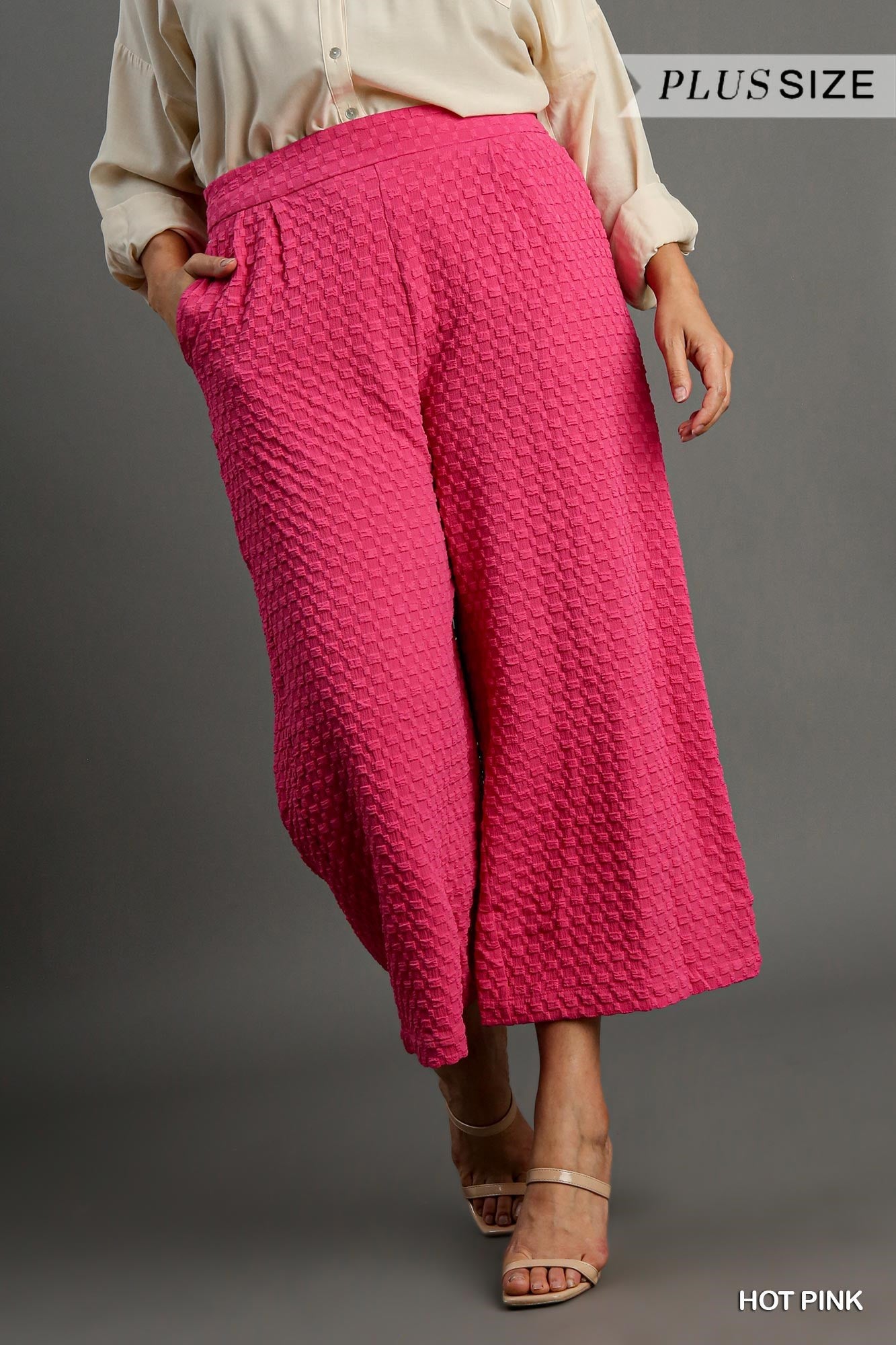 The Jackie Pants- Hot Pink