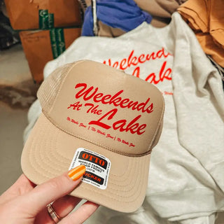 Lake Weekends Trucker Hat