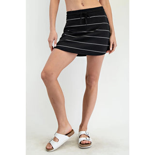 Errands To Run Skort- Black
