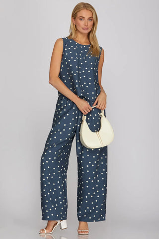 Love Like This Woven Dot Pants
