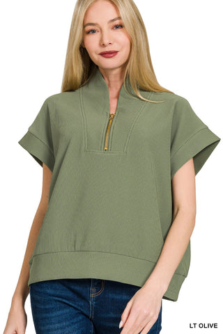 The Easy Street Top- Olive