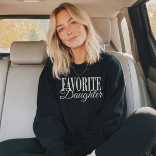 Favorite Daughter Sweatshirt-Black