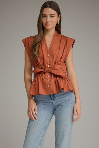 The Avenue Top- Rust