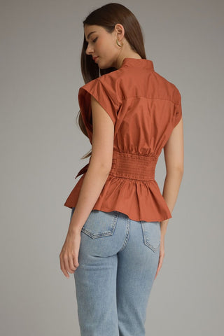 The Avenue Top- Rust