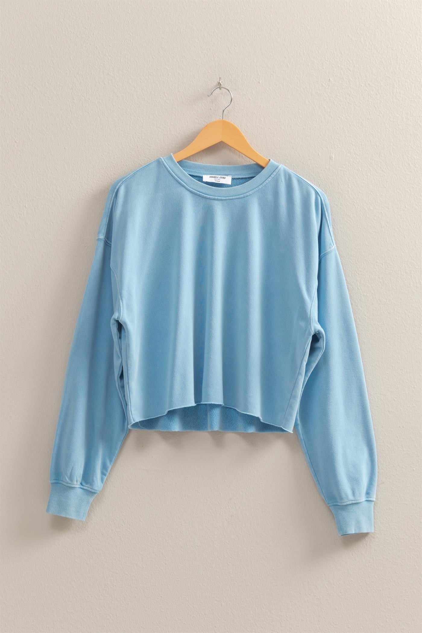 Spring Favorite Sweatshirt- Blue