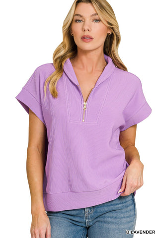The Easy Street Top - Lavender