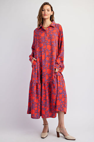 Curvy Sophia Midi Dress