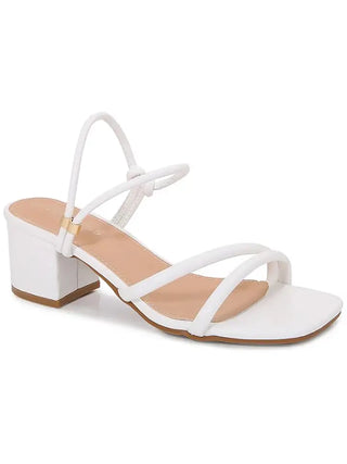 The Elayna Heel - White