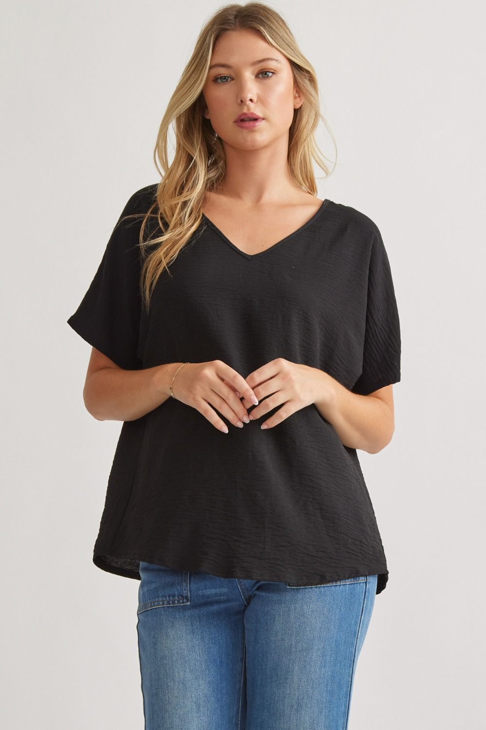 Best Seller Top In Black