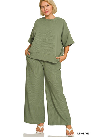 Curvy Feeling Fresh Set - Olive