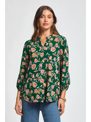 The Floral Fern Top