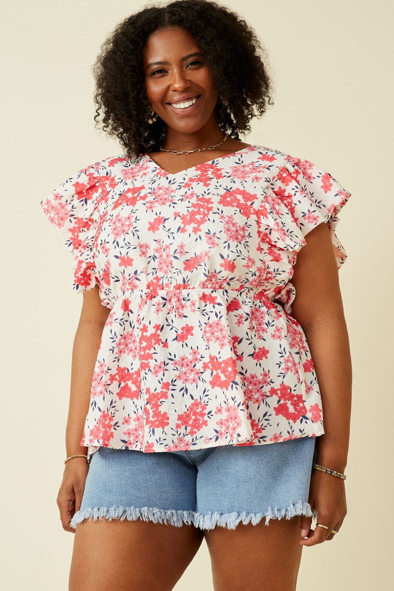 Curvy Full Bloom Top