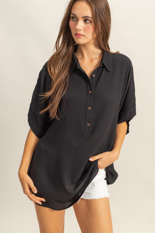 The Breezy Top - Black