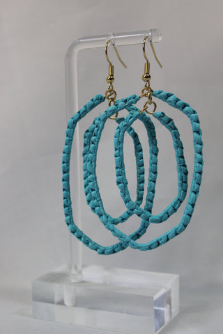 Blue Is My Color Earrings