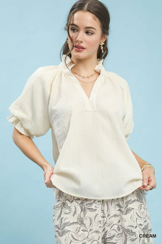 The Katie Top - Cream