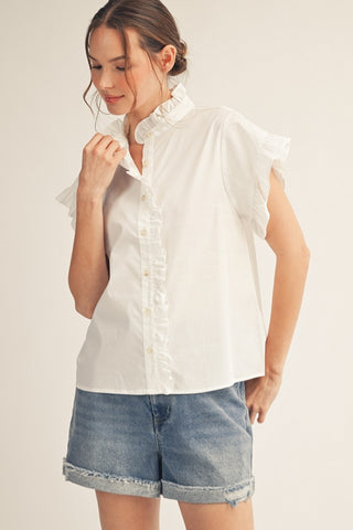 Lovely Days Top - White