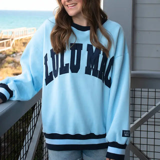 Lulu Mac Pullover- Blue