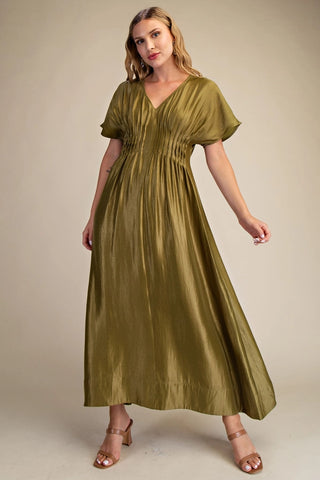 Scarlet Hour Maxi - Olive