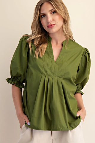 Olive You Top - Olive