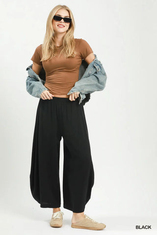 The Palazzo Pant - Black