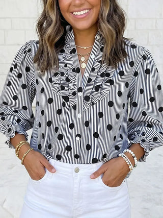 Penny Polka Dot Top