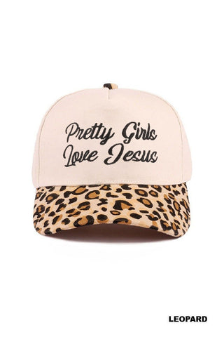 Pretty Girls Love Jesus Cap
