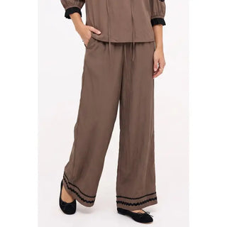 Sahara Stitch Bottoms - Cocoa