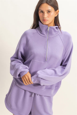 Scuba Pullover- Purple