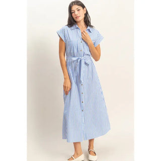 The Seaside Dress-Blue