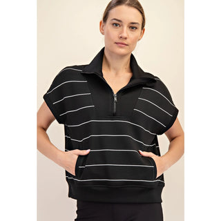 Errands To Run Pullover- Black