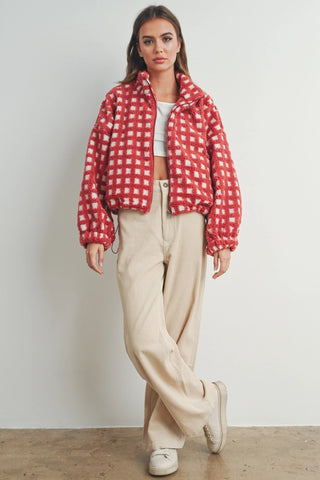 The Davie Jacket-Red