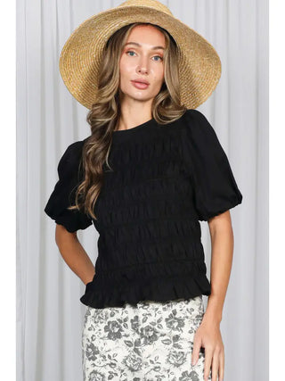 The Soho Top- Black