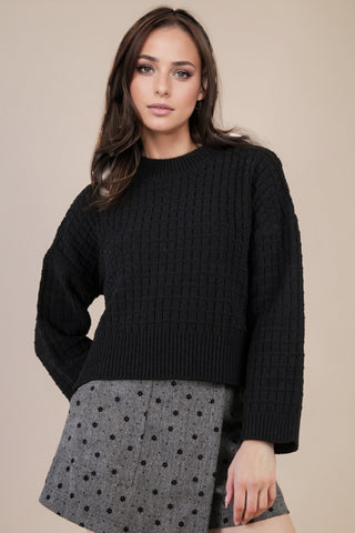 Golden Girl Sweater - Black