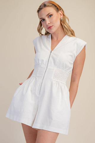Francesca Romper - White