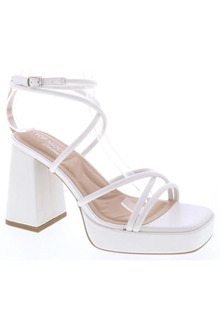 The Crystal Heel - White